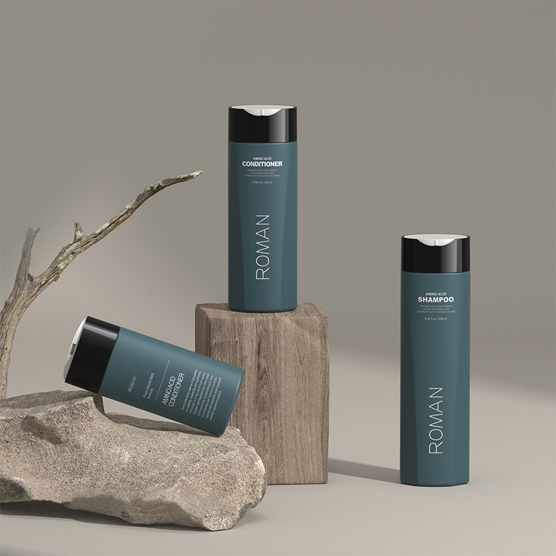 200ml 300ml 400ml 500ml recarregáveis ​​pet shampoos de plástico fosco cremes loções géis embalagem garrafas de óleos essenciais de chá com tampa de disco